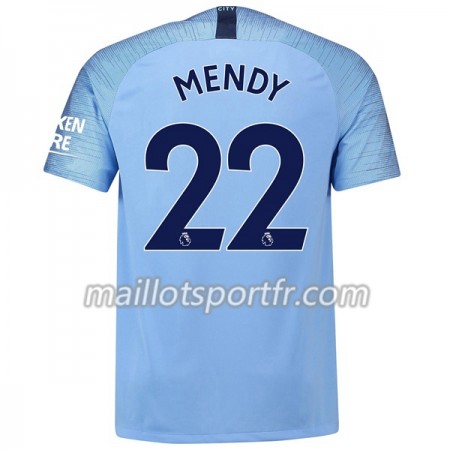 Maillot de Foot Manchester City Mendy 22 Domicile 2018/19